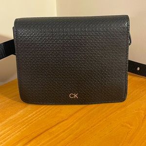 Calvin Klein Faux Leather Belt Bag